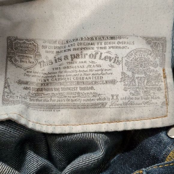 Men's Levi's 501‎ Buttonfly Straight Jeans 34 x 34 - Picture 12 of 15